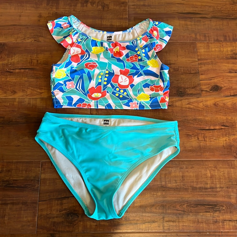 Tea Floral Two Piece 12/14